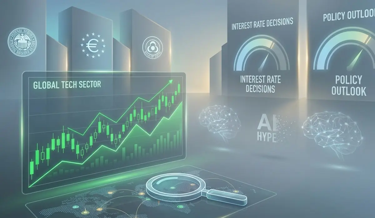 Tech Stocks Recover as AI Hype Subdues and Global Central Bank Rate Decisions Come Into Focus