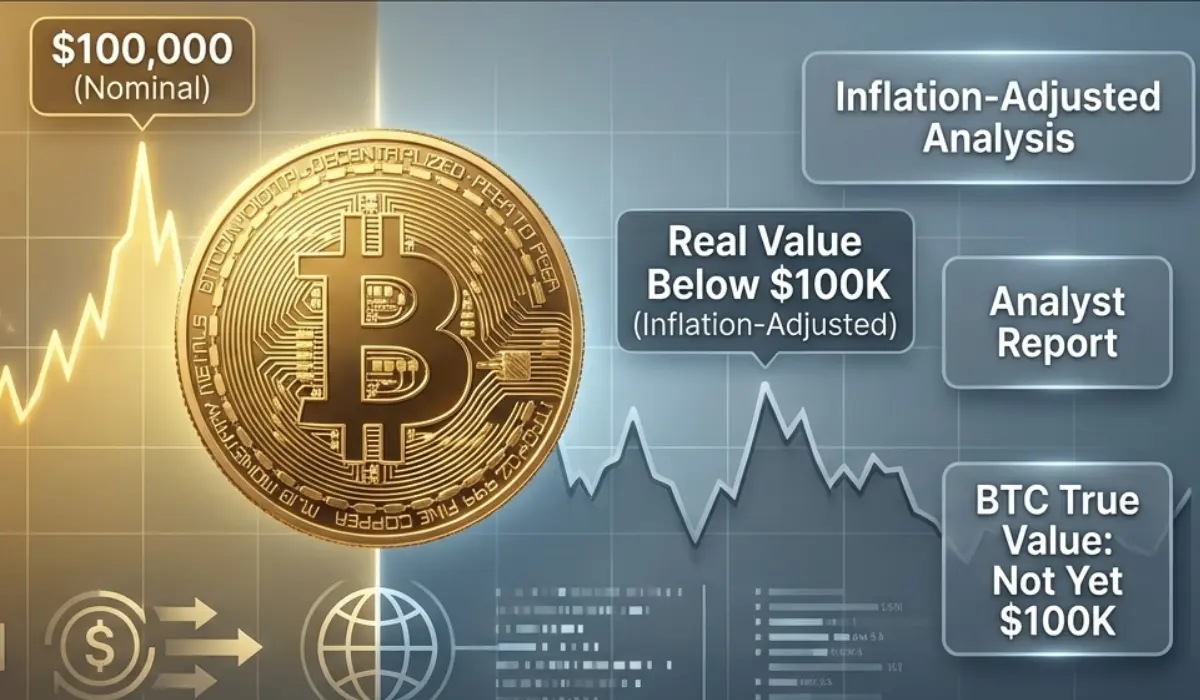 Bitcoin Has Yet to Reach $100,000 on an Inflation-Adjusted Basis, Analyst Says