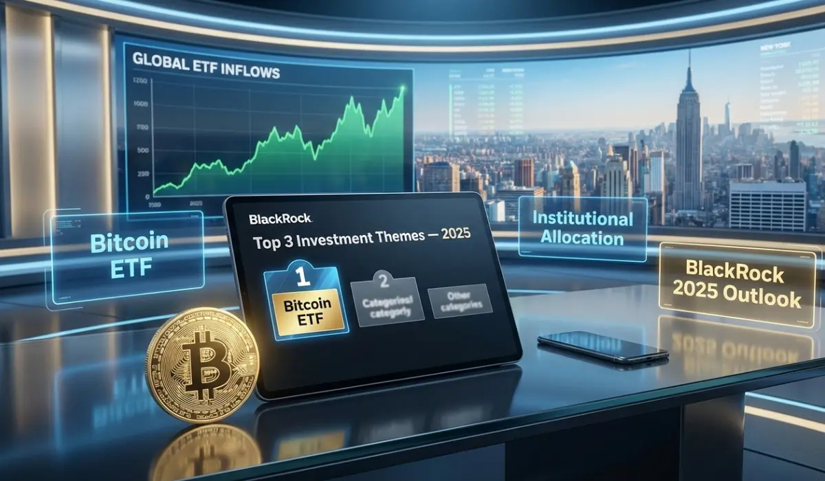 BlackRock Ranks Bitcoin ETF Among Top Three Investment Themes for 2025