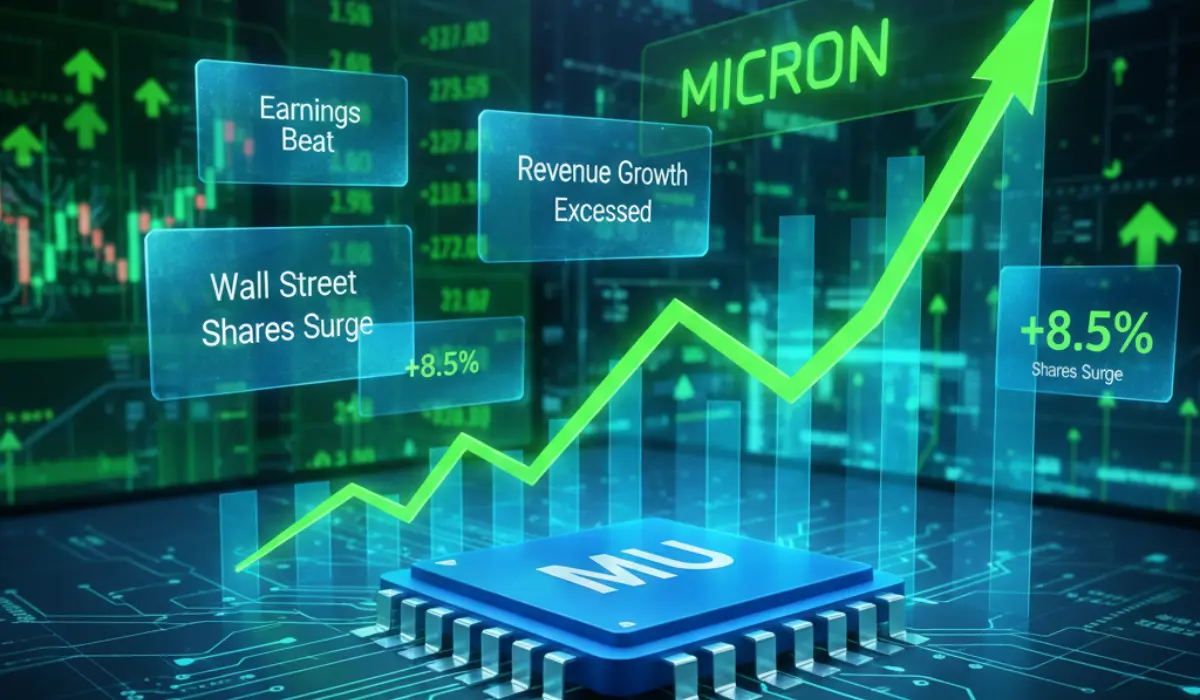 Micron Shares Jump After Beating Wall Street Expectations
