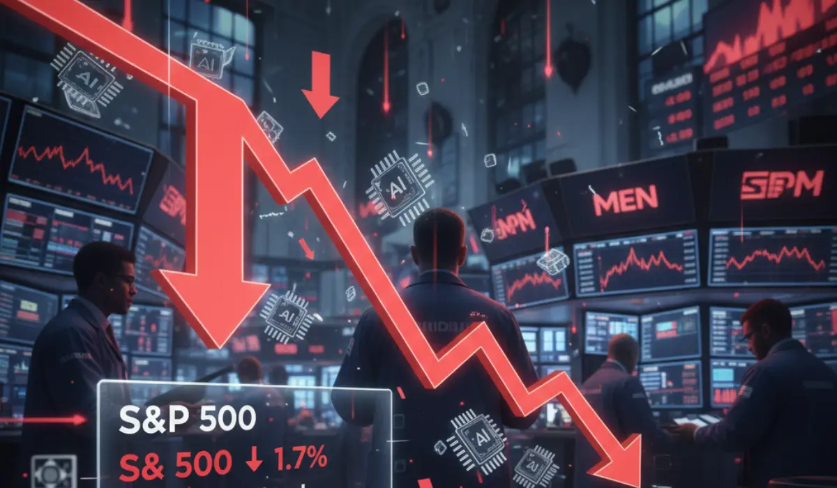 S&P 500 Falls From Record, Ends Week Lower as Investors Exit AI Stocks