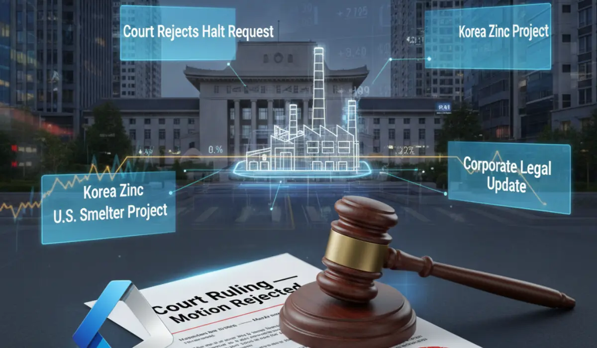 South Korean Court Rejects Move to Halt Korea Zinc Share for US Smelter