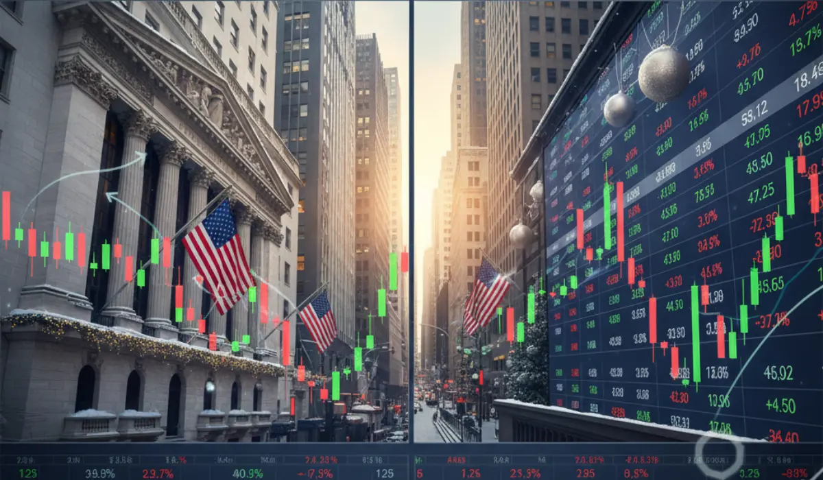 Wall Street Futures Mixed After Christmas Holiday Weekend