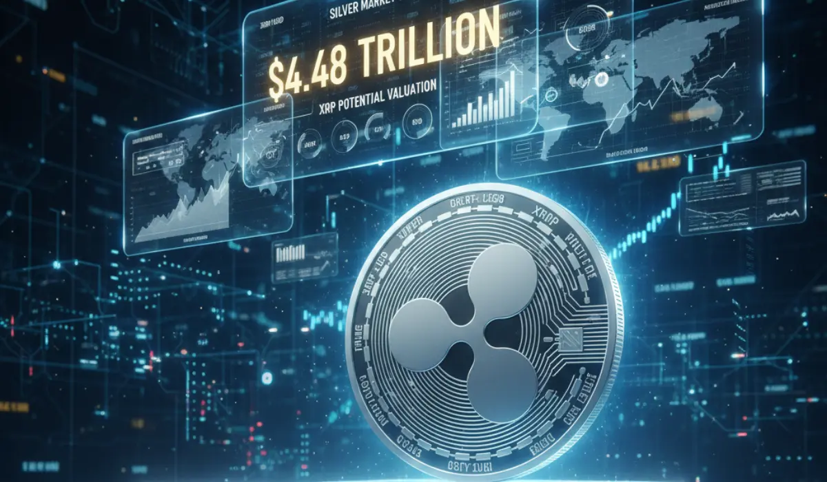 XRP Price Projection if It Reaches Silver’s $4.48T Market Cap
