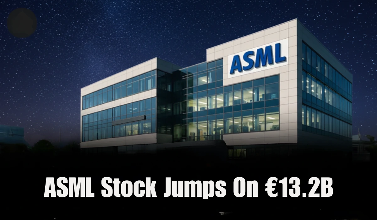 ASML Stock Jumps On €13.2B