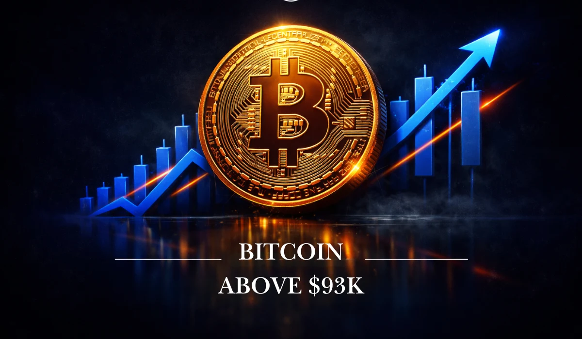 Bitcoin Holds Above $93K After Sharp Selloff, $90K In Focus