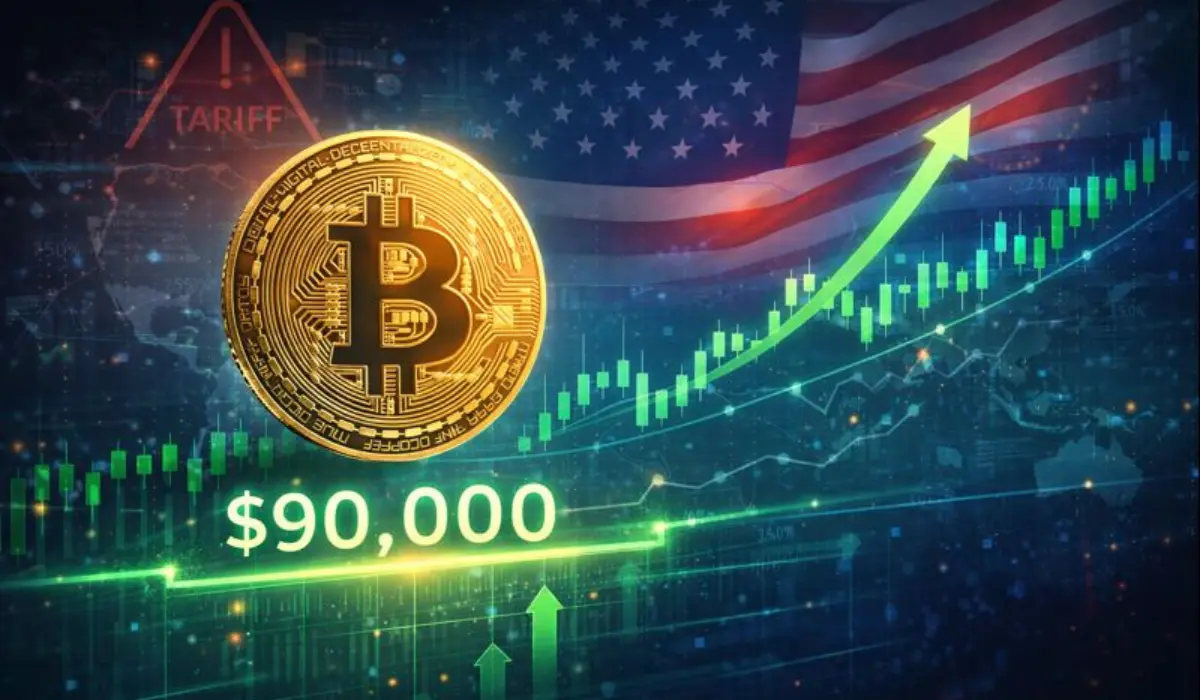 Bitcoin Reclaims $90,000 After Trump Drops Tariff Threat