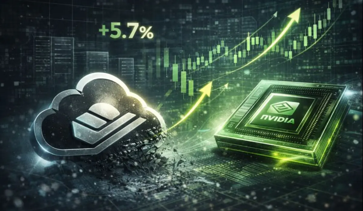 CoreWeave Shares Surge 5.7% as Nvidia Invests $2 Billlion