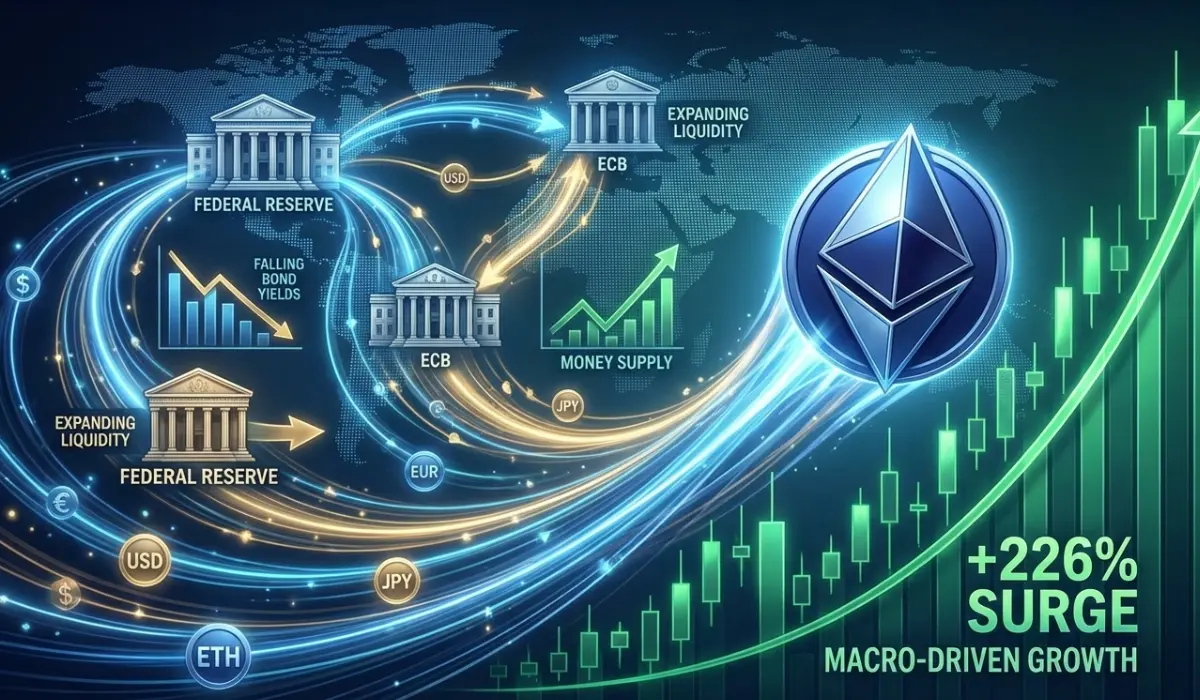 Ether Price Surged 226% After This Global Liquidity Signal