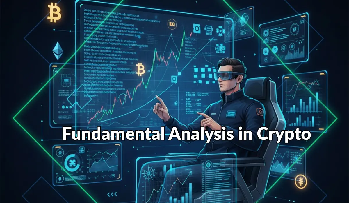 Fundamental analysis in crypto with blockchain data and project evaluation