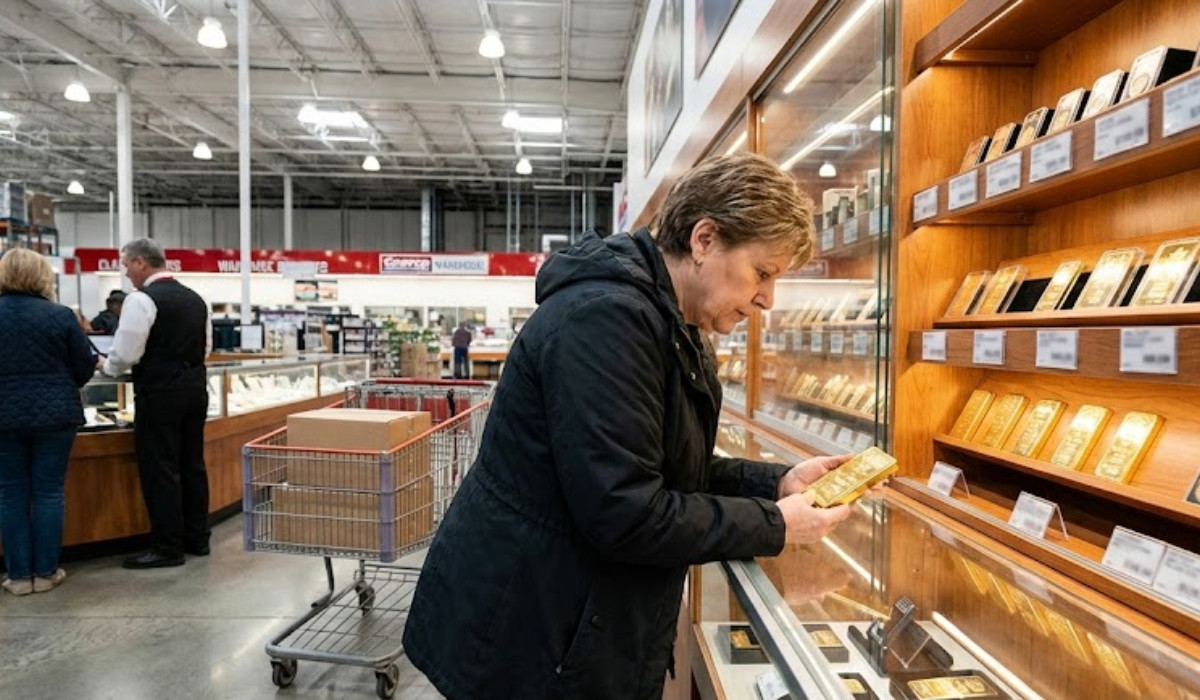 Premium 24-karat gold bars and coins available for purchase at Costco, highlighting quality, authenticity, and low markup prices.