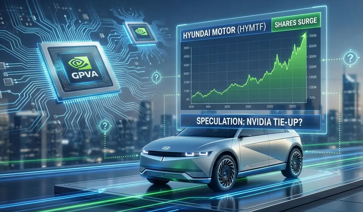 Hyundai Motor Shares Surge Amid Nvidia Tie-up Speculation