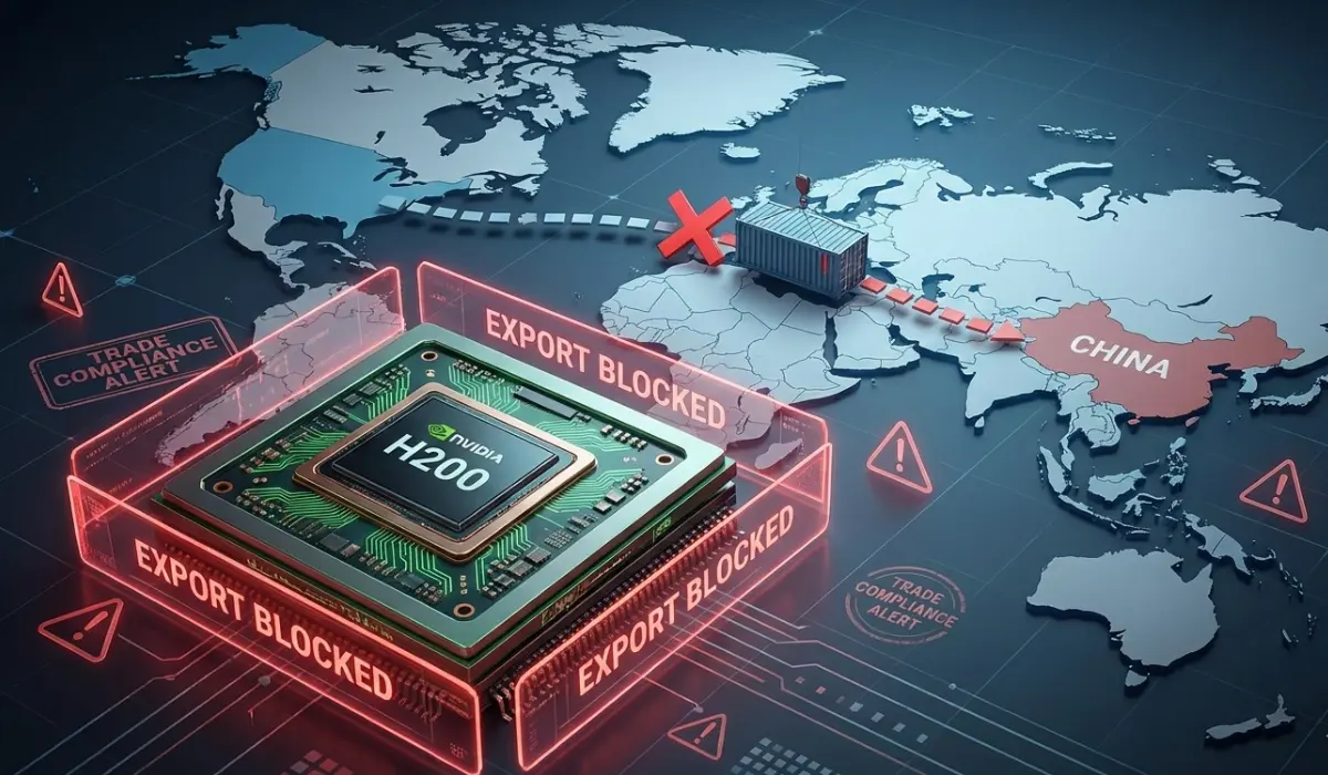 NVIDIA’s H200 AI Chip Shipments Blocked by China