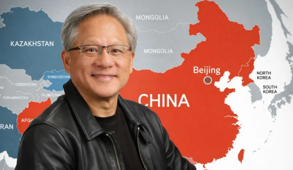 Nvidia CEO Jensen Huang Visits China
