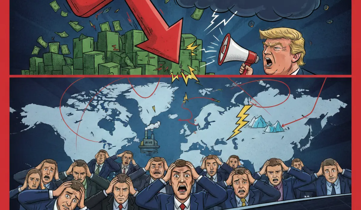 Stock Markets Plunge as Trump Ramps Up Tensions Over Greenland