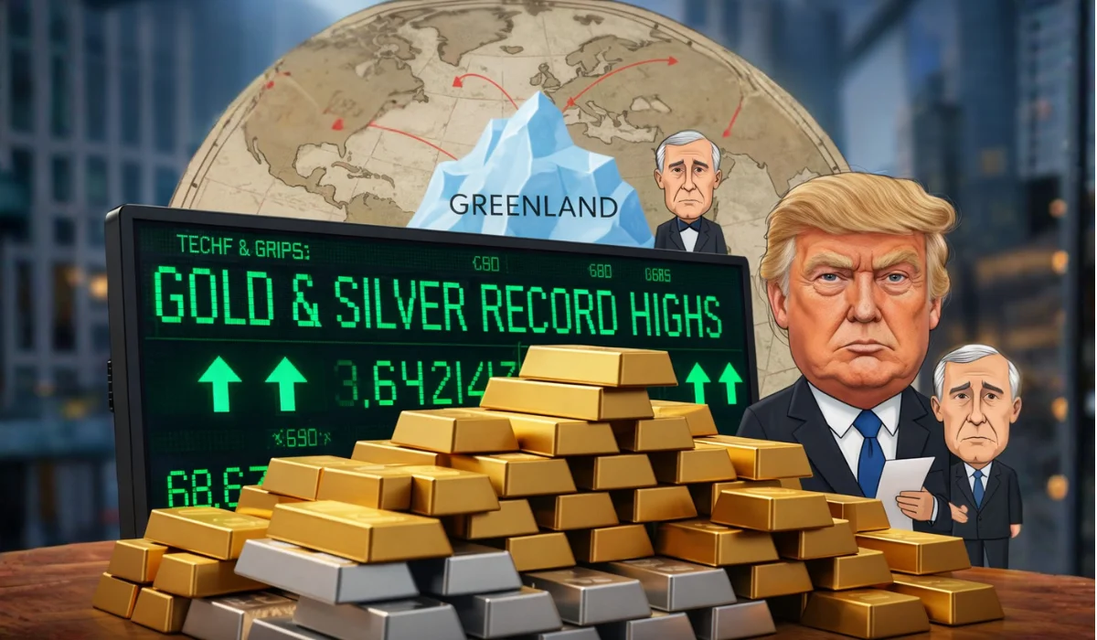 Trump’s Greenland Tariff Talk Sparks Record Gold And Silver Prices