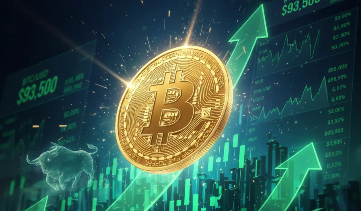 Bitcoin Breaks Higher as Bulls Reassert Control, $93.5K in Focus