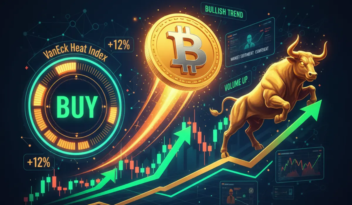 Bitcoin Bulls Gain Momentum as VanEck Heat Index Flashes First Buy Signal Since 2025