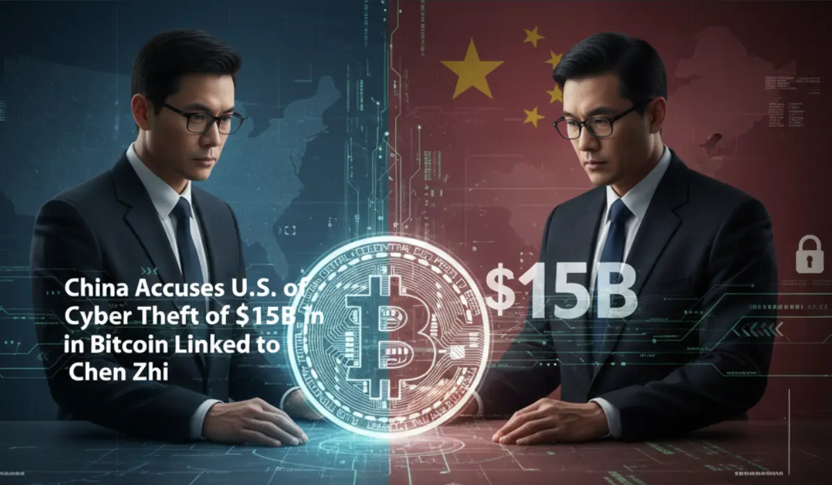 China Accuses U.S. of Cyber Theft of $15B in Bitcoin Linked to Chen Zhi