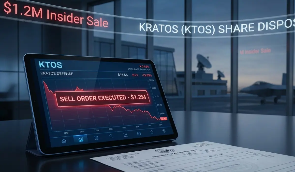 Insider at U.S. Defense Firm Kratos Offloads $1.2M in Shares