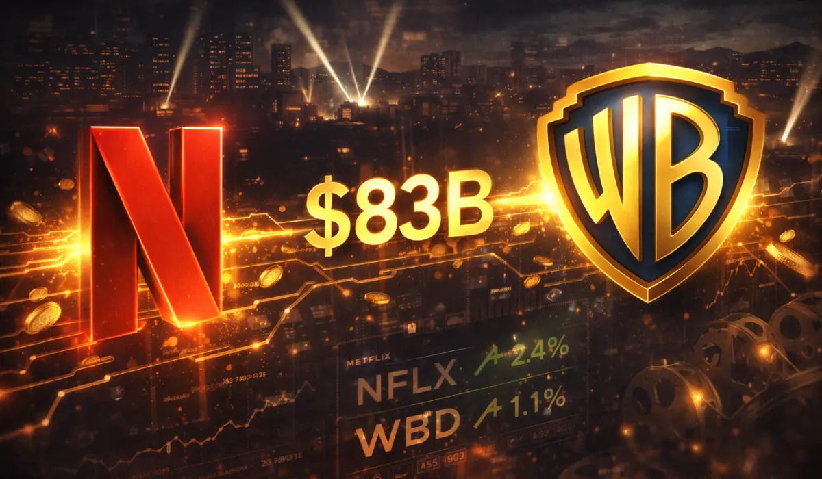 Netflix Reportedly Mulling $83 Billion All-Cash Offer for Warner Bros