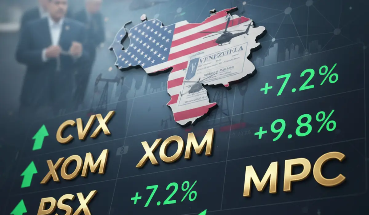 Oil Stocks Surge After U.S. Capture of Venezuela’s Maduro on Oil Policy Shift