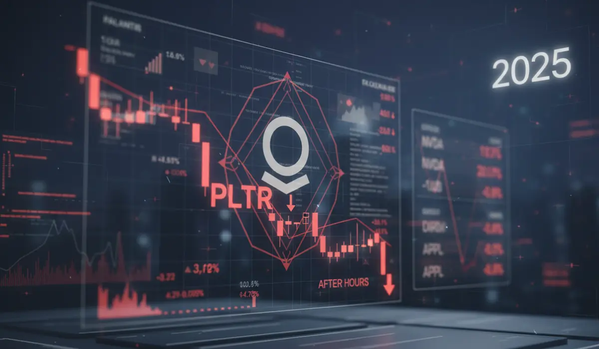 Palantir (PLTR) Stock Slips After Close as Tech Weakness Ends 2025
