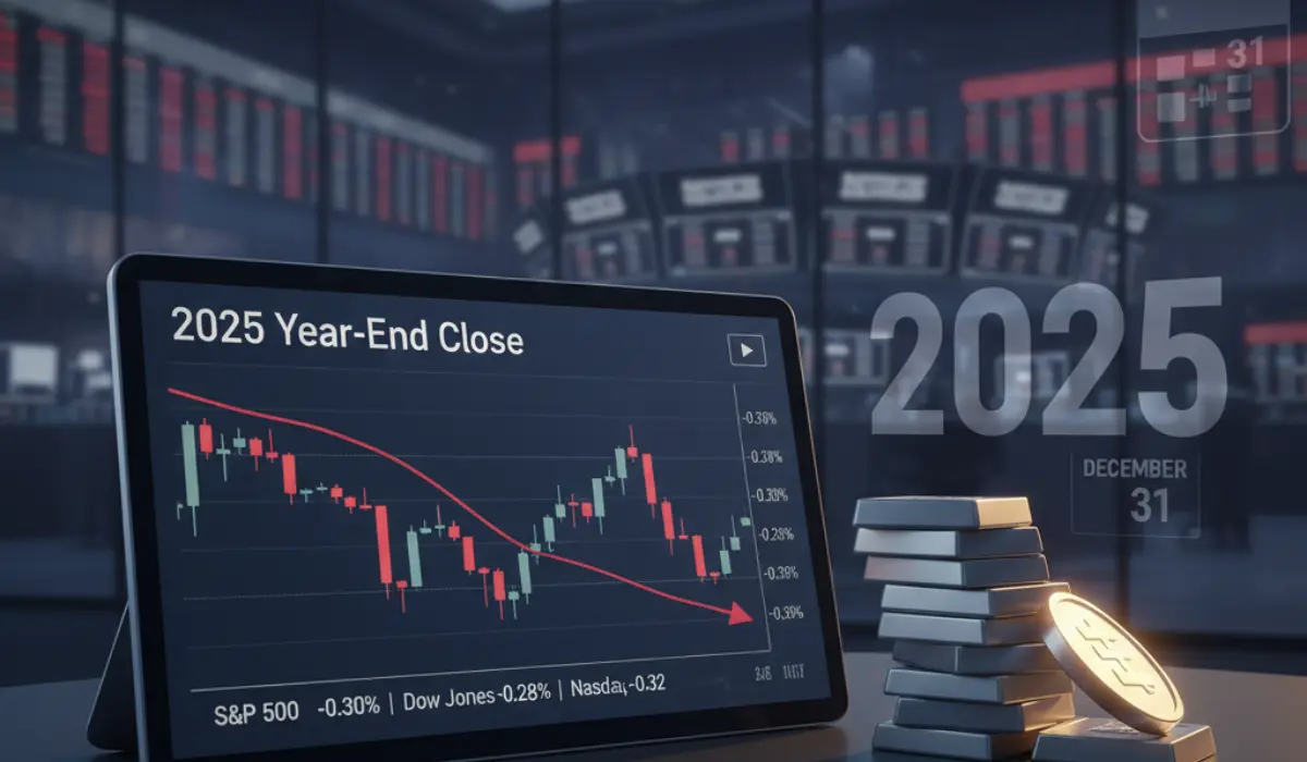 Stocks Finish 2025 Slightly Lower as Silver Slumps: Markets Wrap
