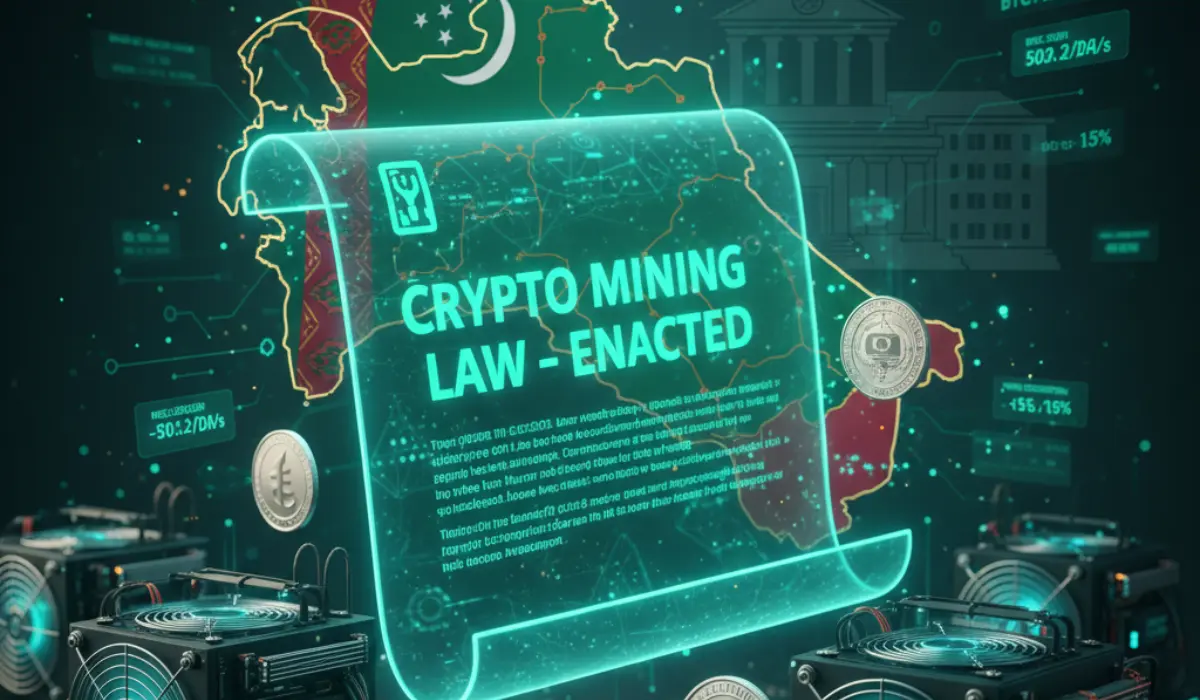 Turkmenistan Enacts Crypto Mining Law After November Approval