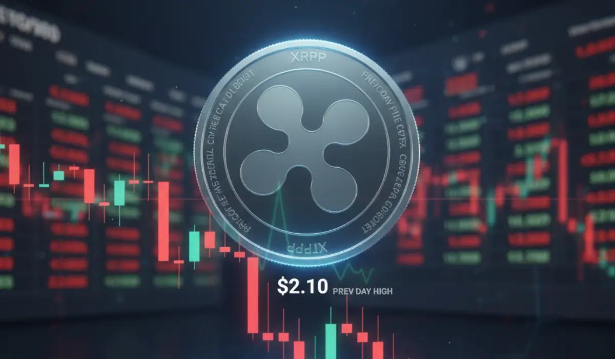 XRP Price Drops Below $2.10 After Yesterday's Rally: Bullish Momentum? 