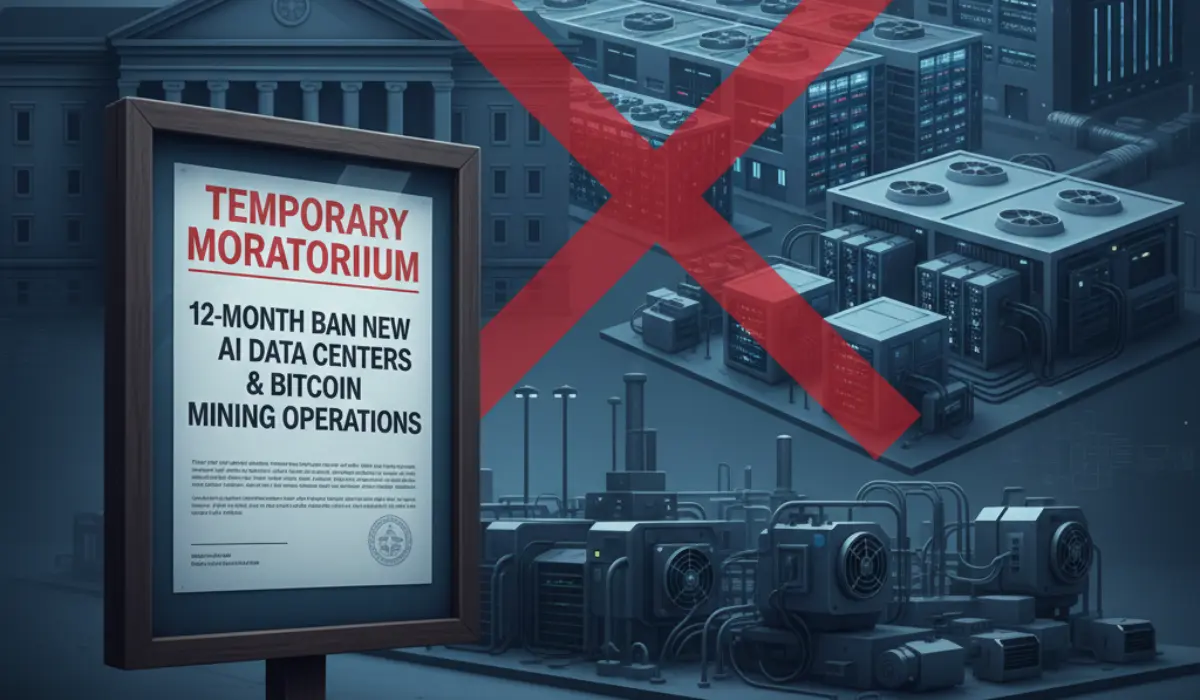 Chatham County Imposes 12-Month Ban on AI Data Centers, Bitcoin Mining