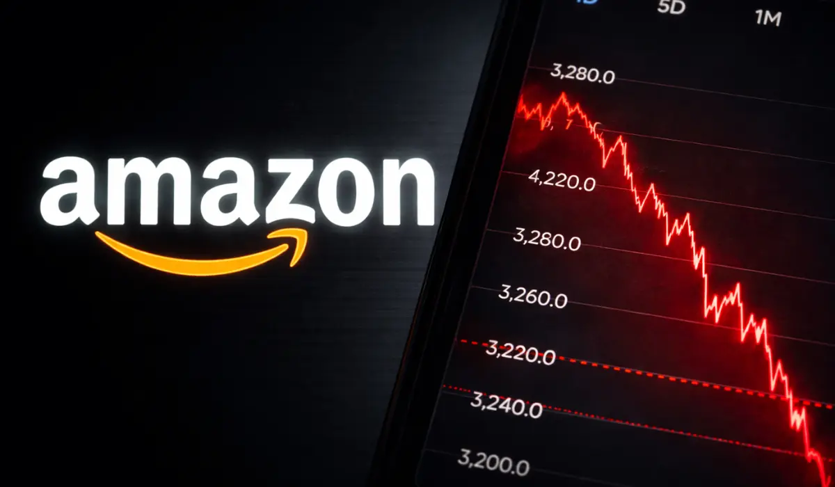 Dow Futures Slip as Amazon Slides on AI Spending Concerns