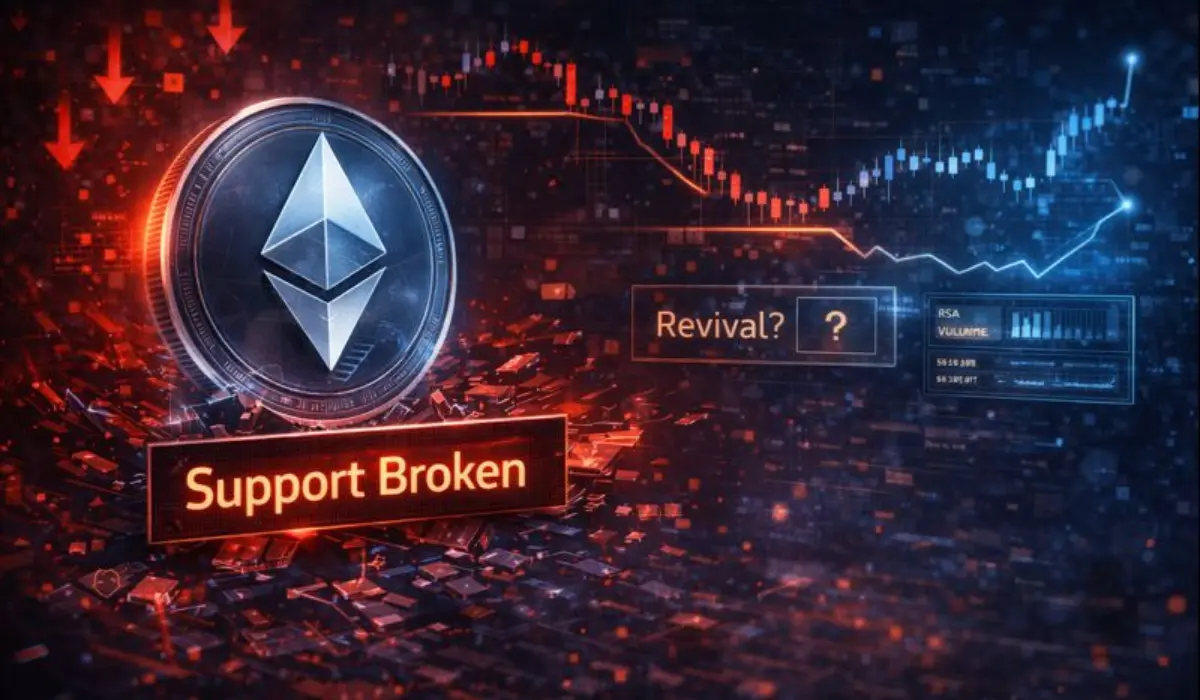 ETH Price Prediction: ETH Loses Major Support Zone, Is Revival Possible?