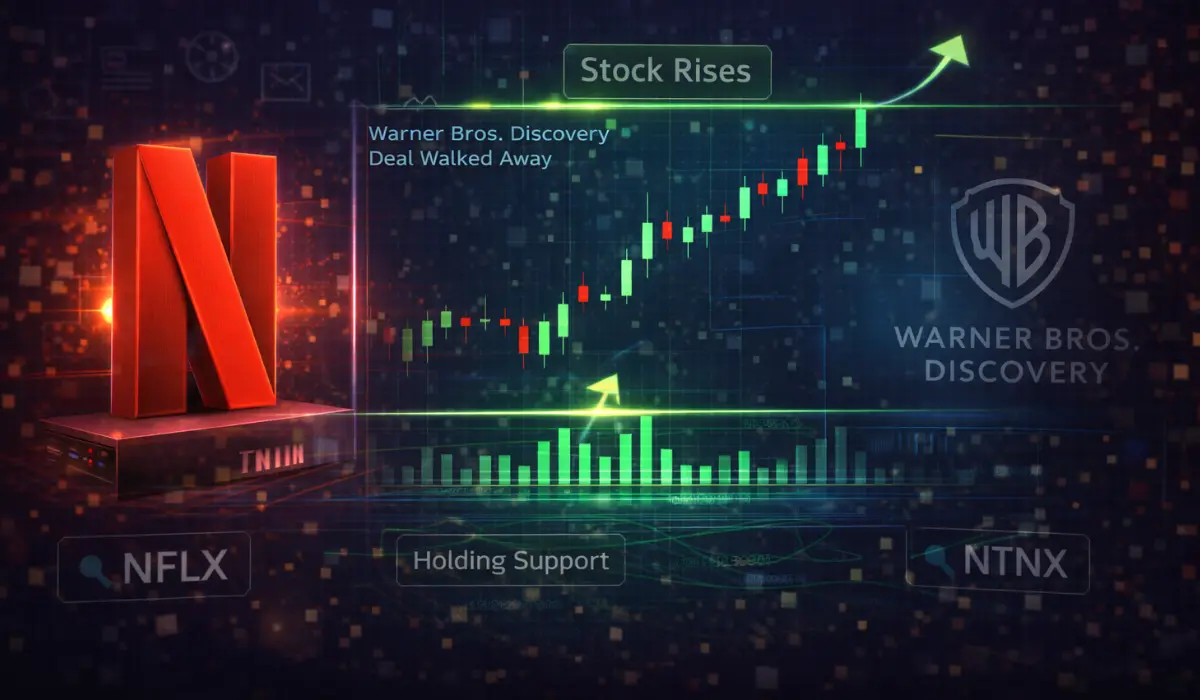 Netflix Stock Rises After Walking Away From Warner Bros Discovery Deal