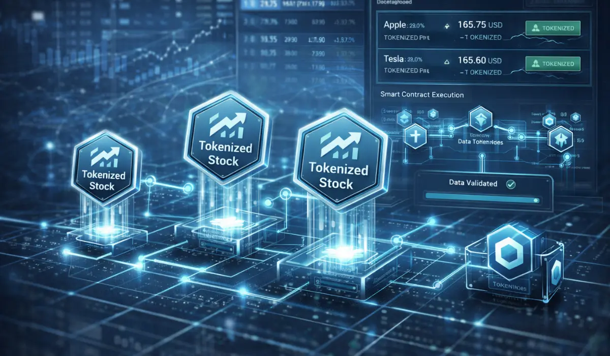 Ondo Adopts Chainlink Price Feeds for Tokenized Stocks on Ethereum