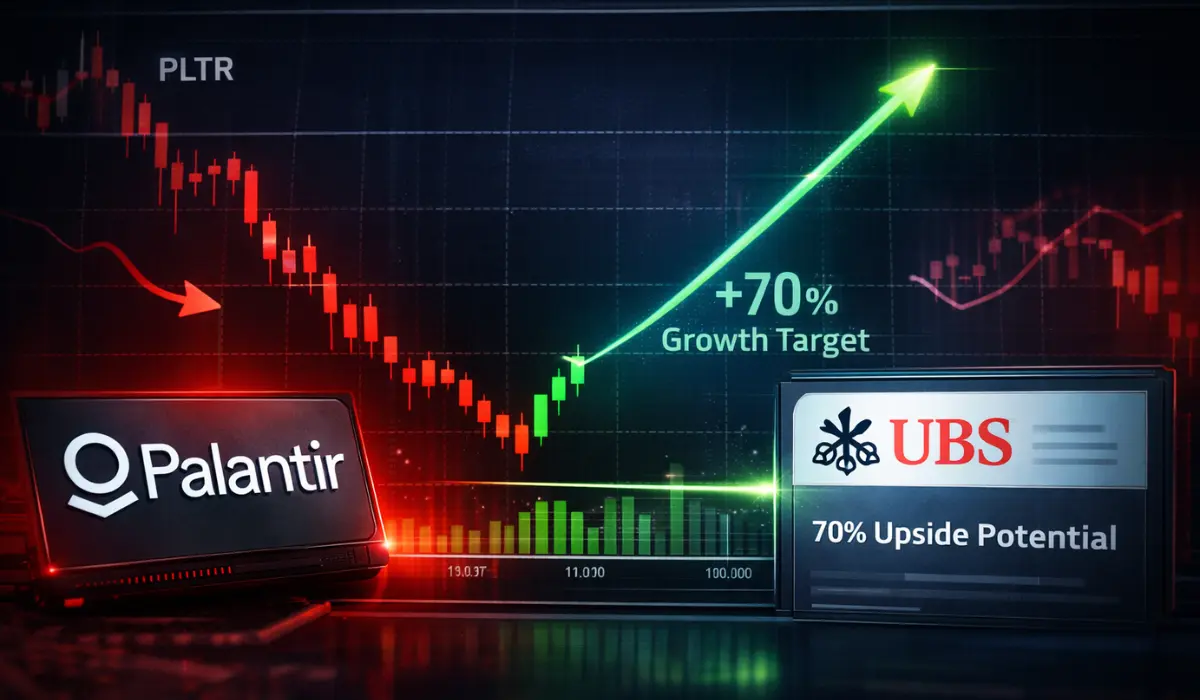 Palantir Stocks : UBS Eyes 70% Growth Amid Stock Dip
