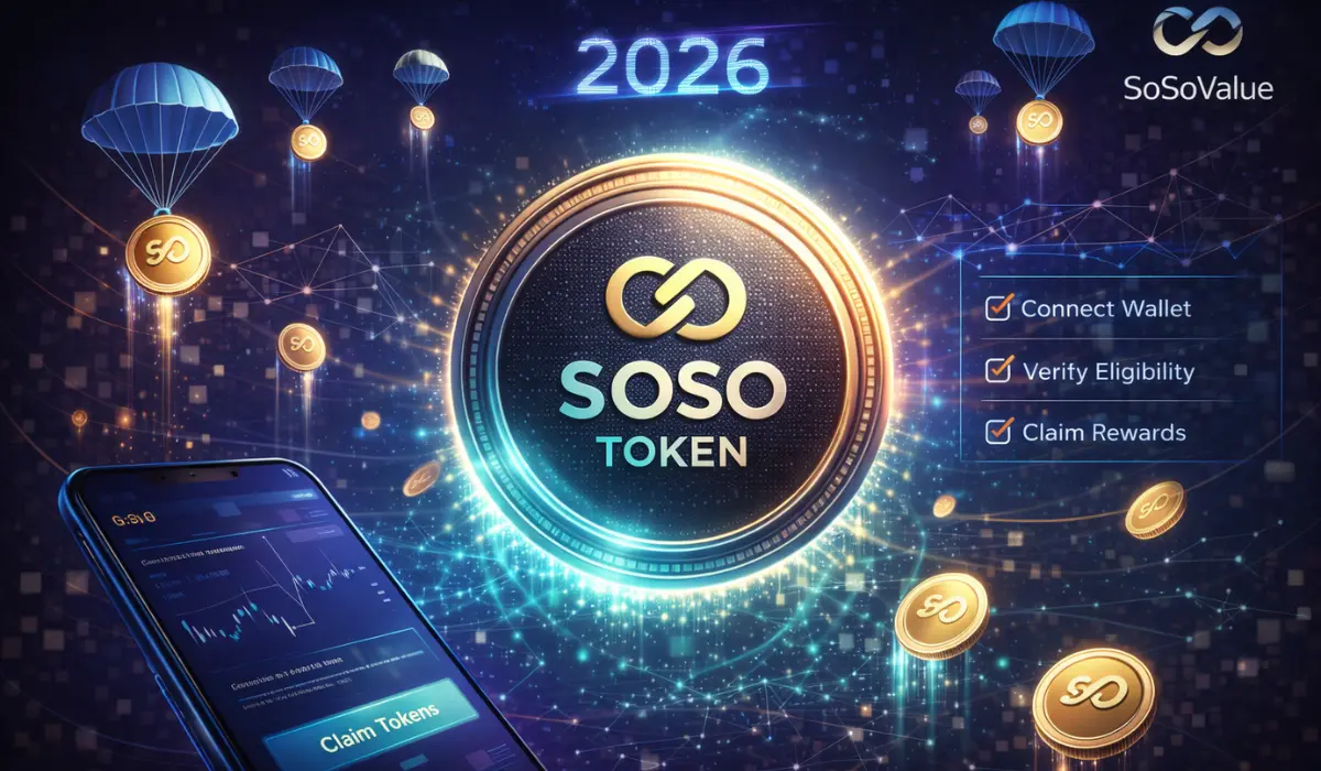 SoSoValue Airdrop Guide(2026): How to Claim SoSo Tokens
