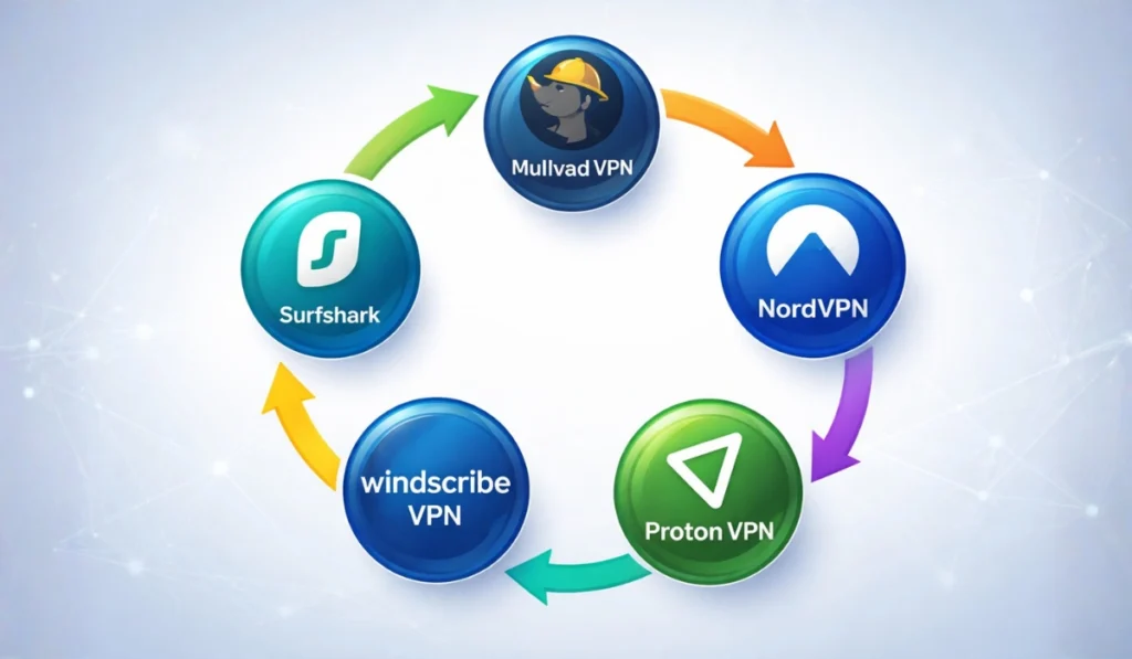 Top 5 VPNs