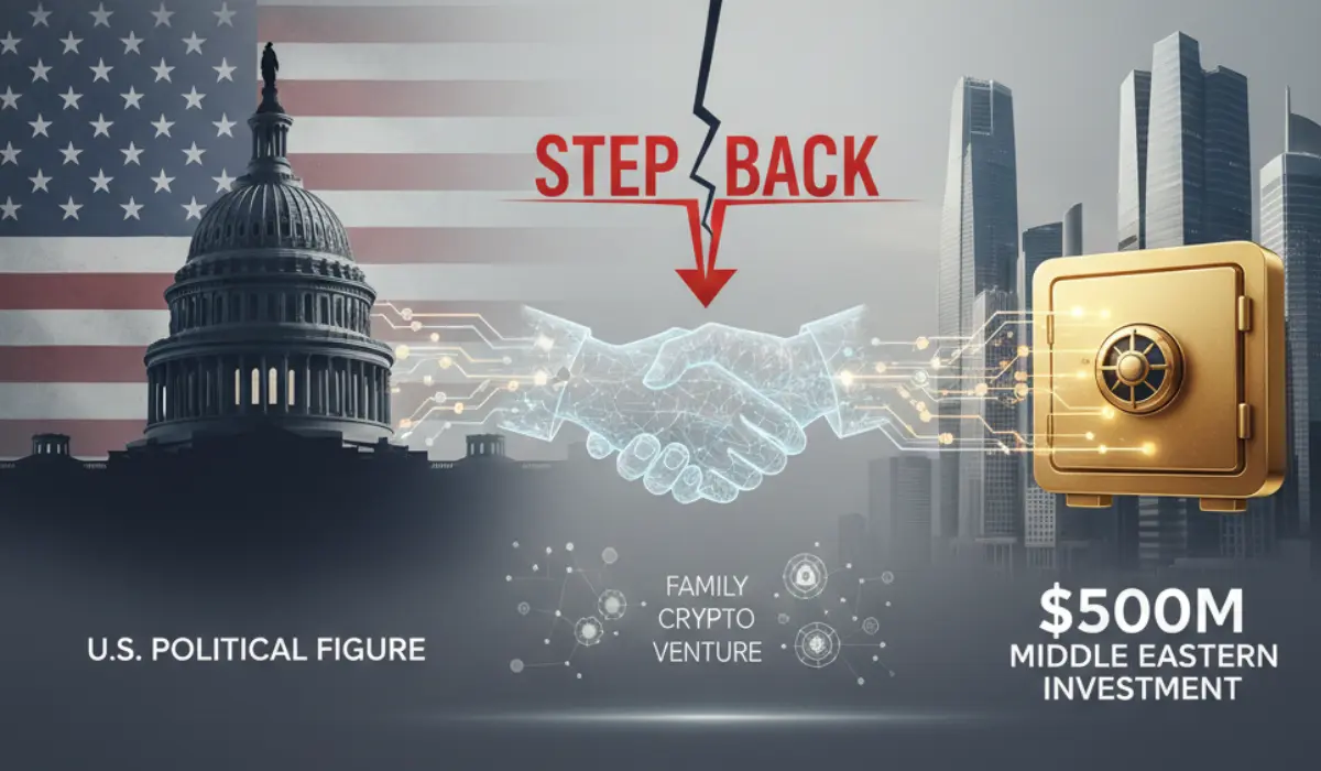 Trump Distances Himself from $500M UAE Investment in his Family Crypto Venture