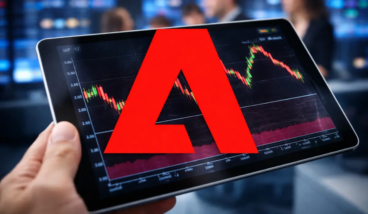 Adobe (ADBE) Stock Falls 7% as CEO Exit News Overshadows Q1 Earnings