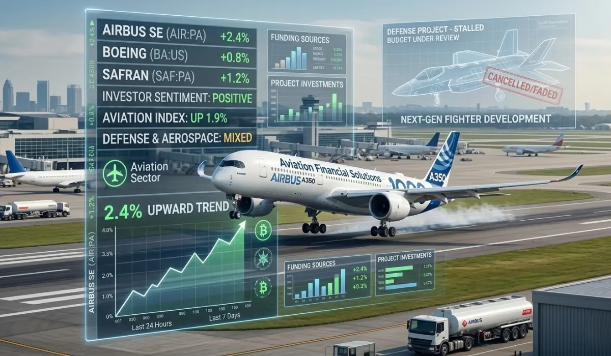 Airbus Shares Rise 2.4% after TCI Fund boosts Stake; Fighter Jet Project Stalled