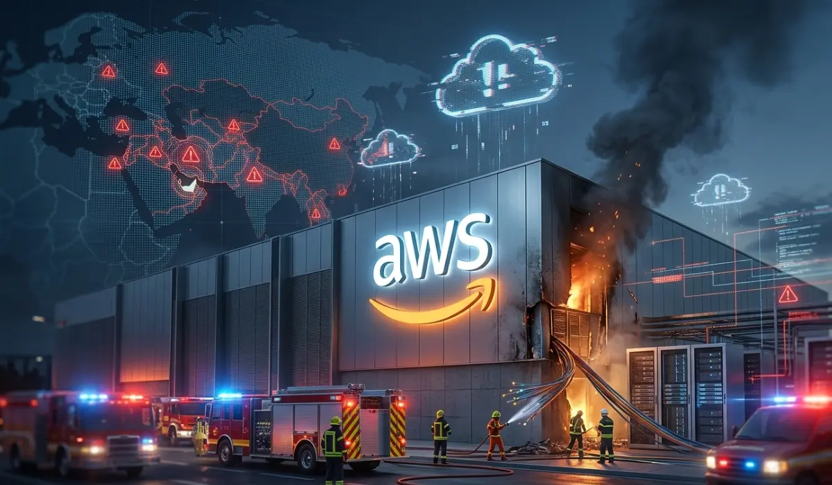 Amazon Cloud Down in UAE After ‘Objects’ Ignite Data Center Fire