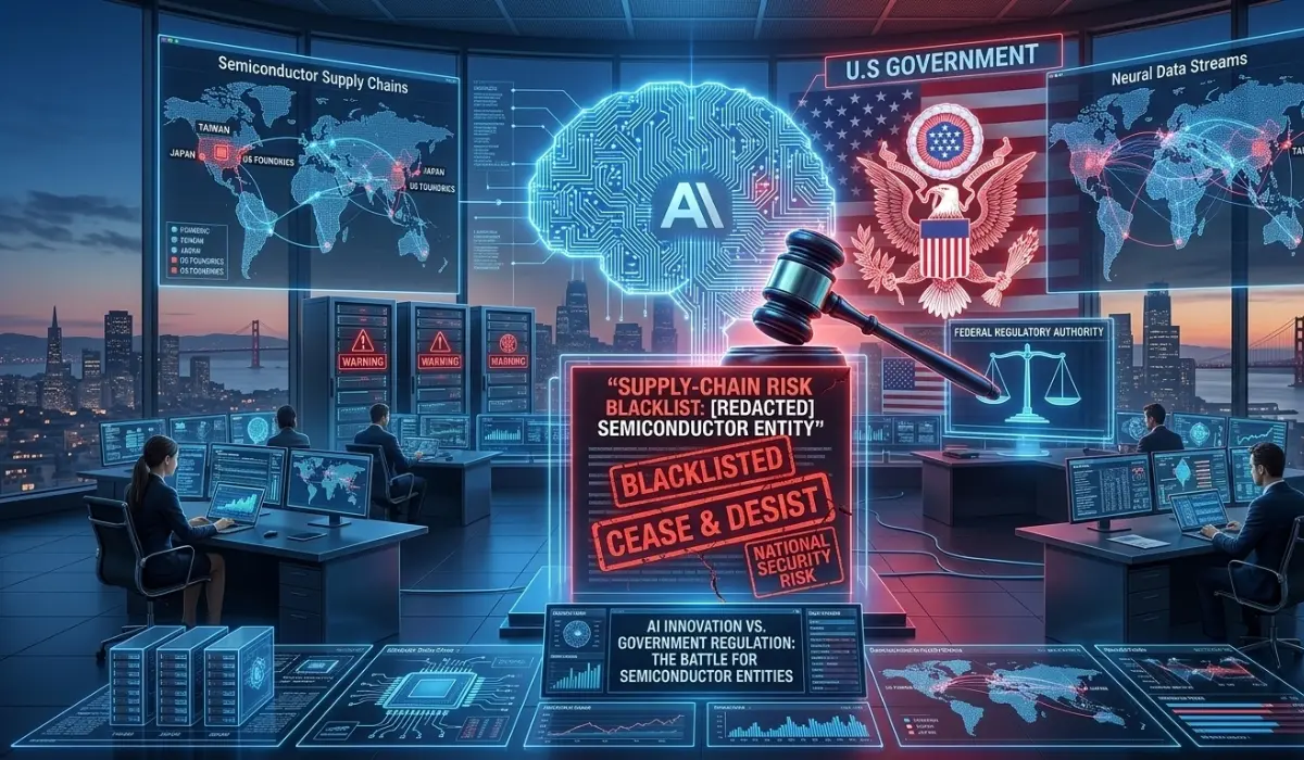 Anthropic Sues U.S. Government Over “Supply-Chain Risk” Blacklist