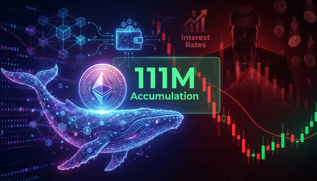 Ethereum Whale Accumulates $111M in ETH During Post-Fed Price Dip