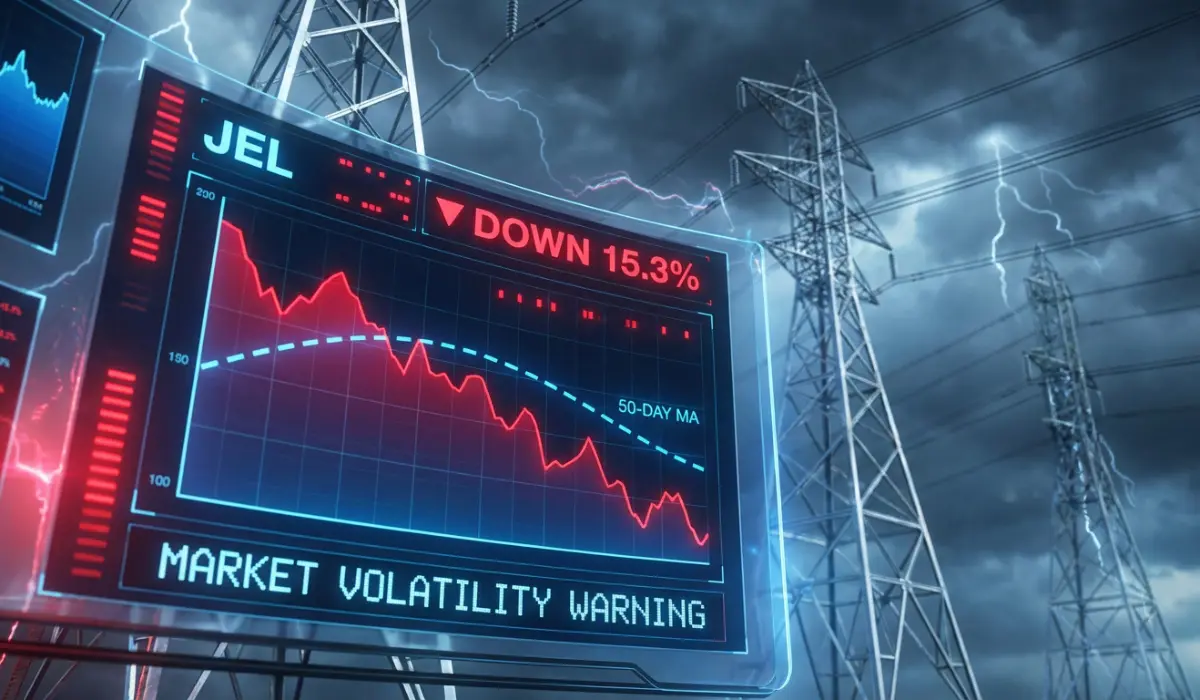 Jersey Electricity (JEL) Shares Sink Below 50-Day SMA as Energy Volatility Hits
