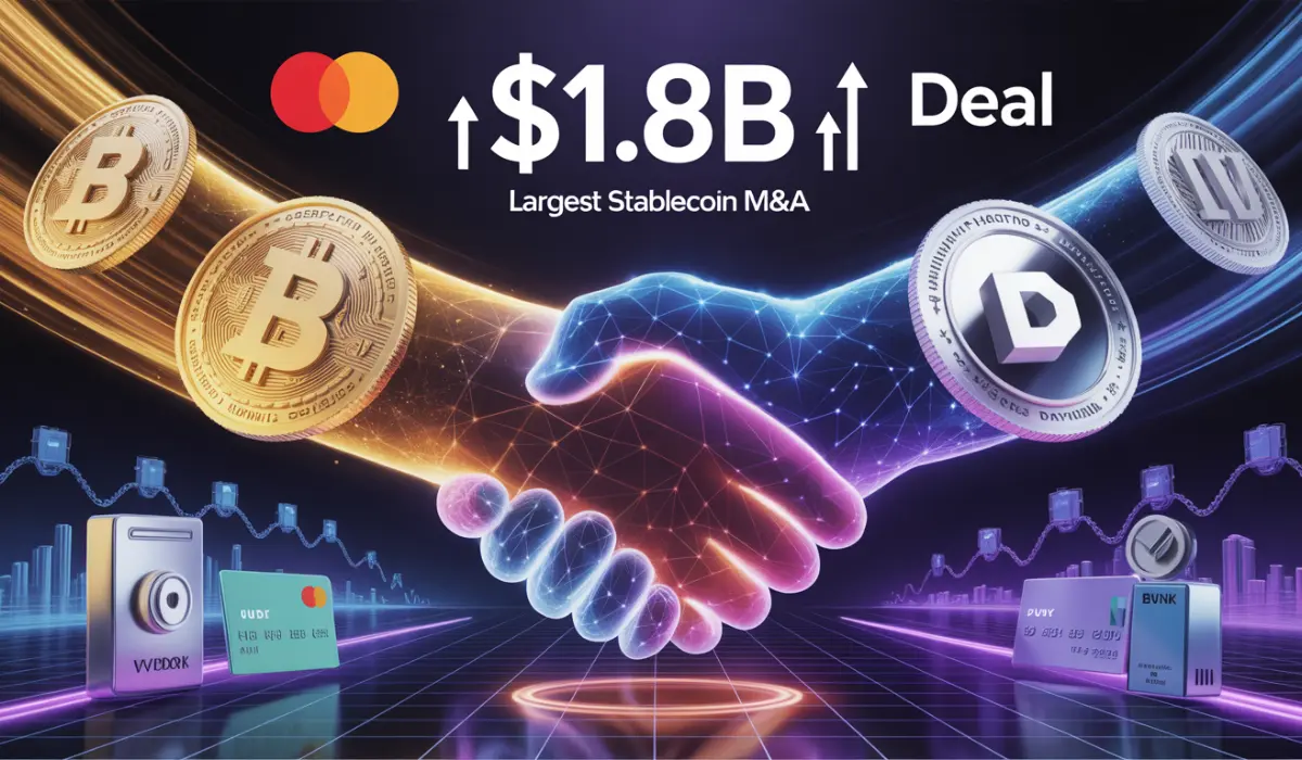 Mastercard (MA) to Acquire BVNK for $1.8B in Largest Stablecoin M&A Ever
