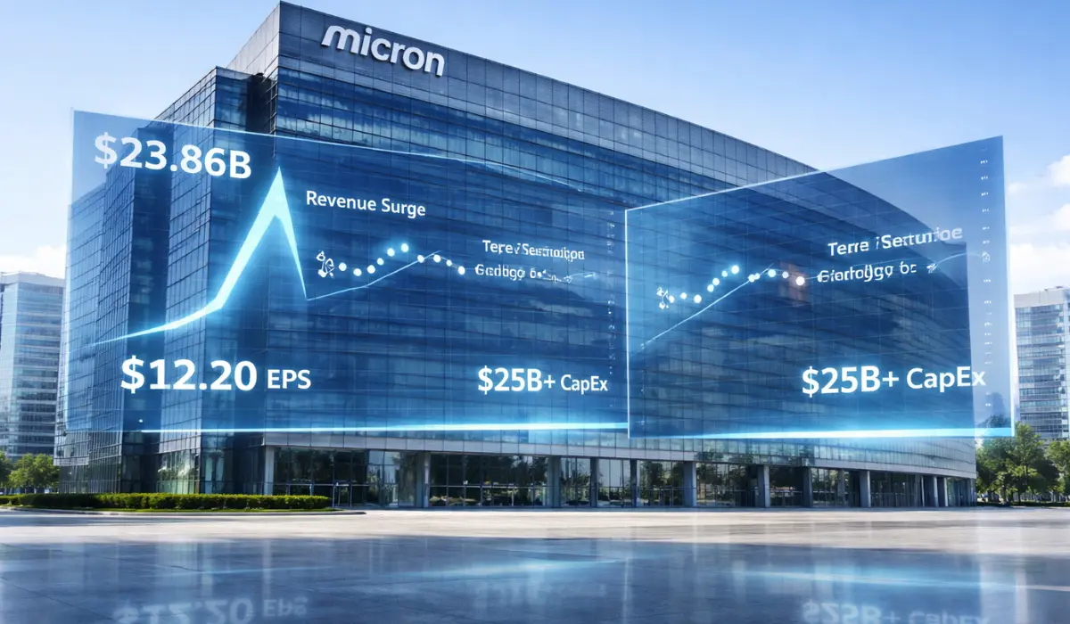 Micron Q2 Revenue $23.86B, Stock Stalls on $25B CapEx Fears