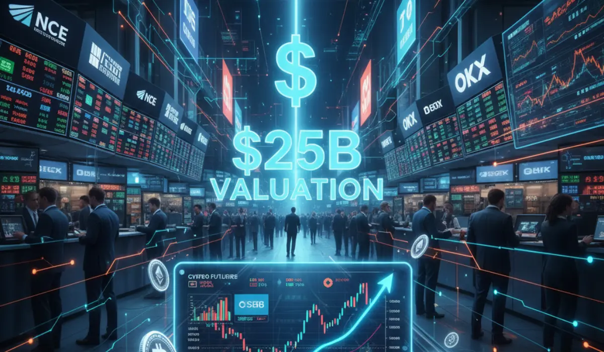 NYSE Parent ICE Takes Stake in OKX at $25B Valuation to Launch Crypto Futures