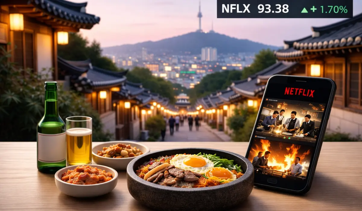 Netflix (NFLX) Stock Up 1.7%; Korea Tourism Surges 303%