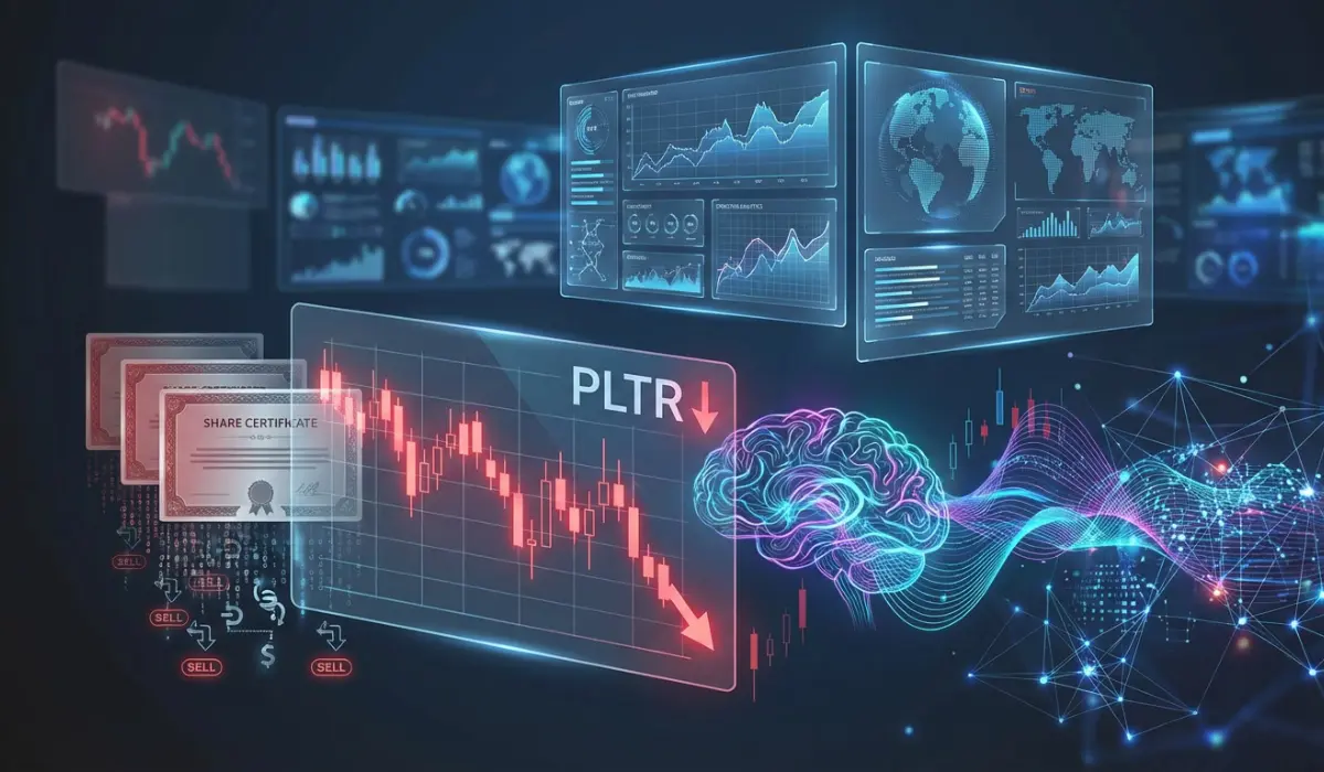 Palantir Stock Drops 3% as Peter Thiel Offloads $290M in Latest Sale